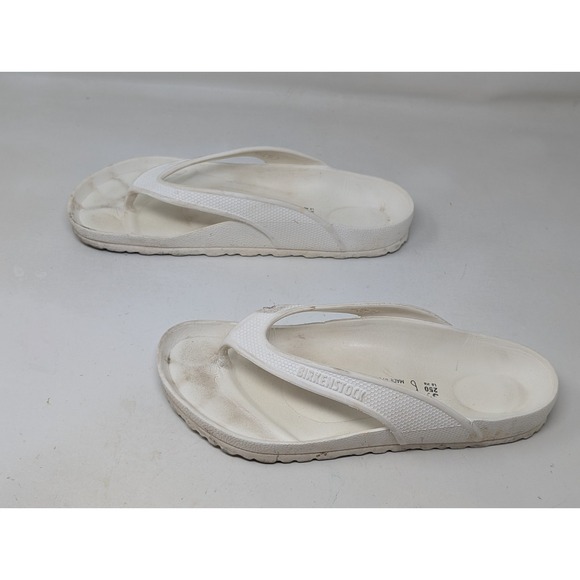 Birkenstock Honolulu Essentials EVA White Thong Sandals Women's‎ Size 39 (US 8) - Picture 3 of 8